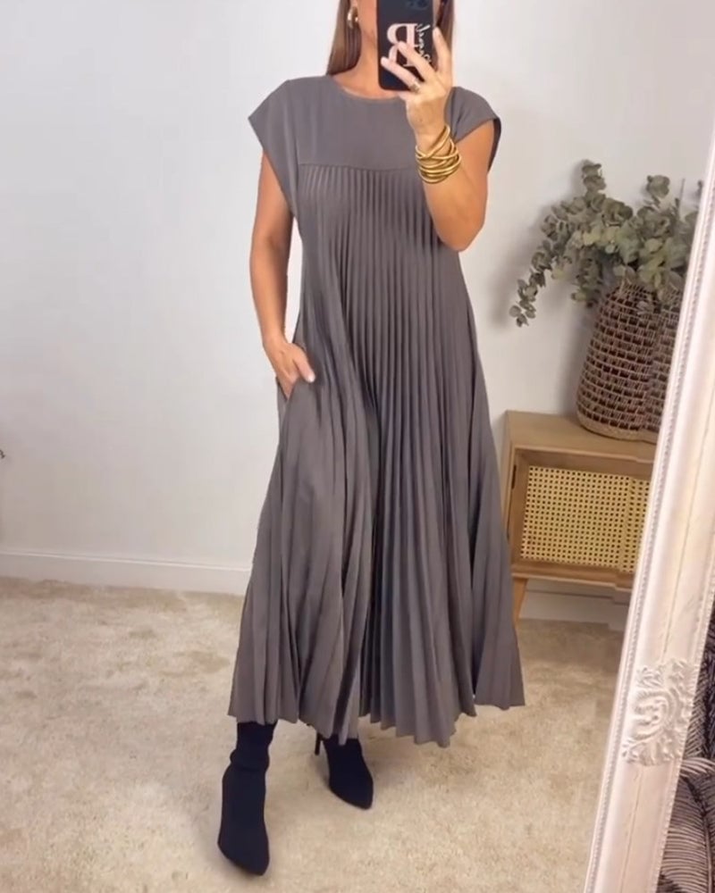 Madelyn - Abito elegante a pieghe