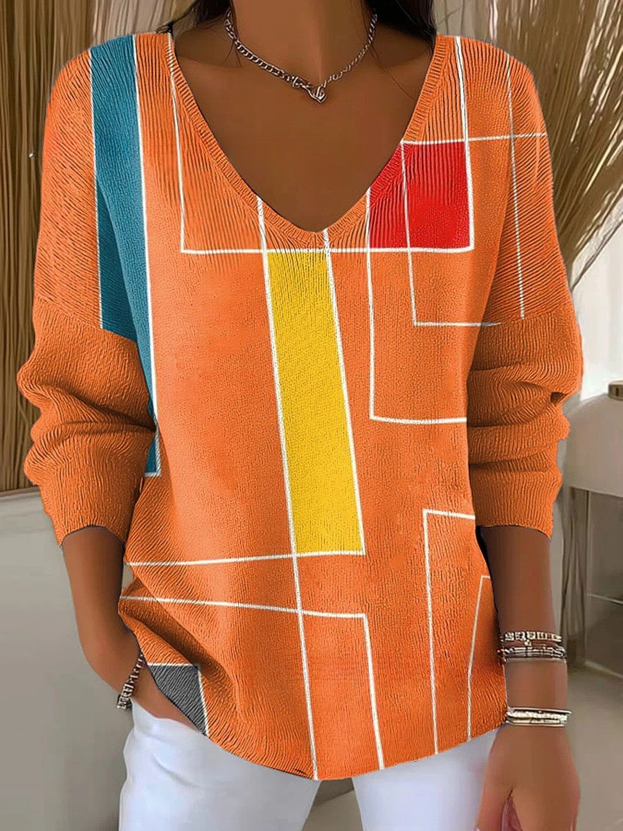 Beatrice – Pullover con scollo a V