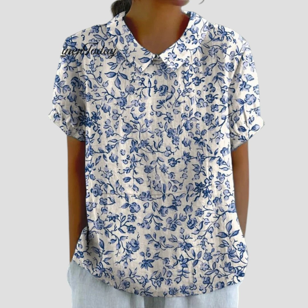 VICTORIA™ | BLUSA CON COLLETTO