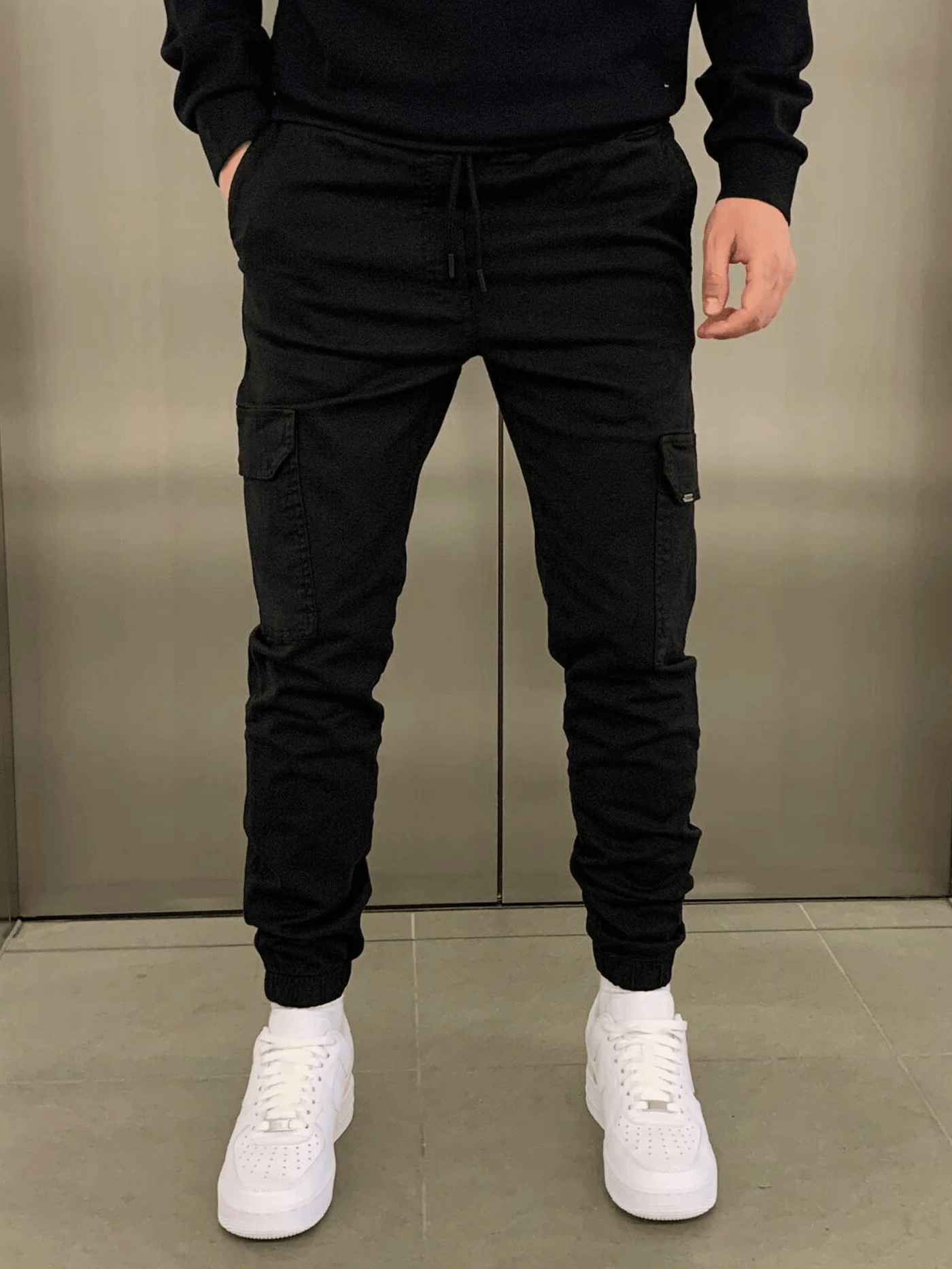 LALUNA - Jogger con vestibilità cargo