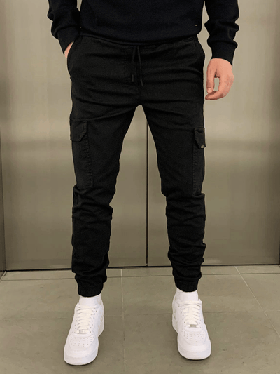 LALUNA - Jogger con vestibilità cargo