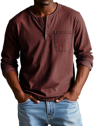 Thomas™ | Camicia vintage a maniche lunghe