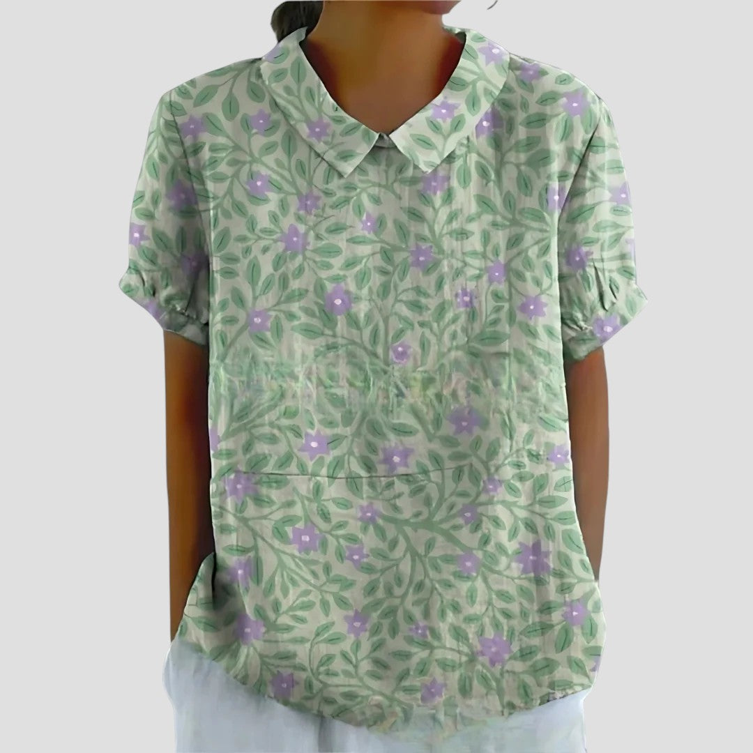 JADE™ | BLUSA CON COLLO