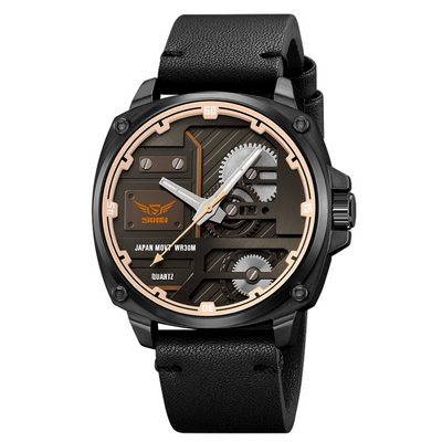 Orologio da Uomo in Pelle Quartz™ - Olsen & Olsen
