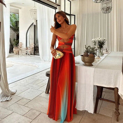 Jasmine - Elegante Abito Maxi