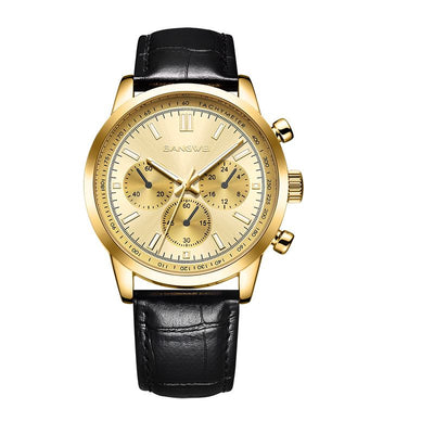 Orologio al Quarzo in Pelle Militare Sportivo Casual™ - Olsen & Olsen