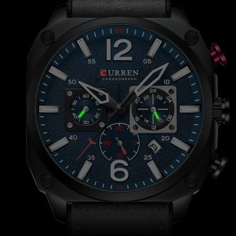 Orologio al Quarzo in Pelle da Ufficio™ - Olsen & Olsen