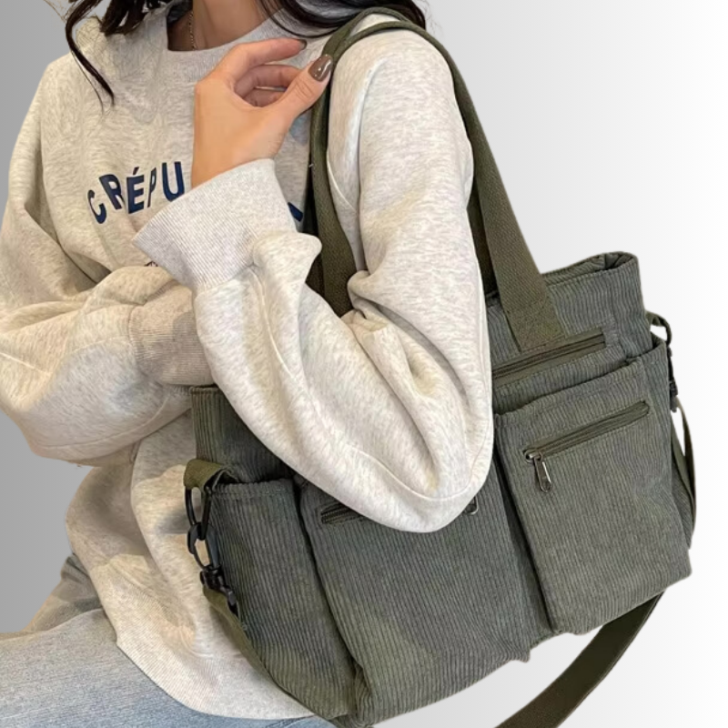 Borsa a Spalla Urban Cord Tote