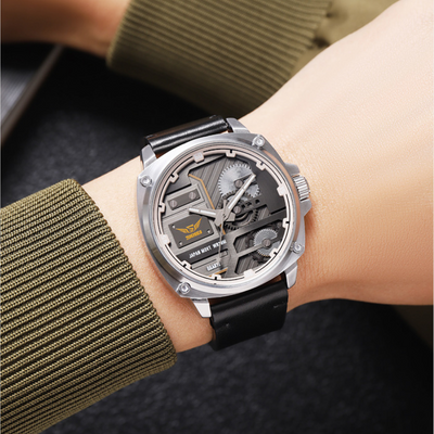 Orologio da Uomo in Pelle Quartz™ - Olsen & Olsen