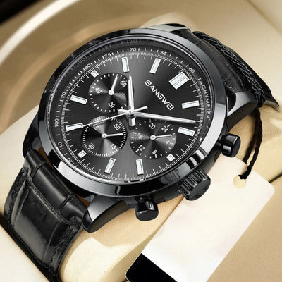 Orologio al Quarzo in Pelle Militare Sportivo Casual™ - Olsen & Olsen