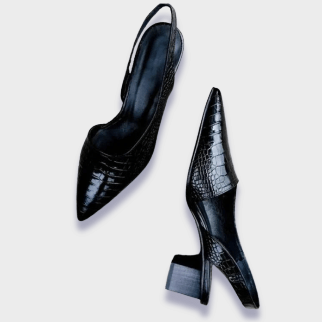 Heidi | Pump ortopediche in pelle sintetica premium