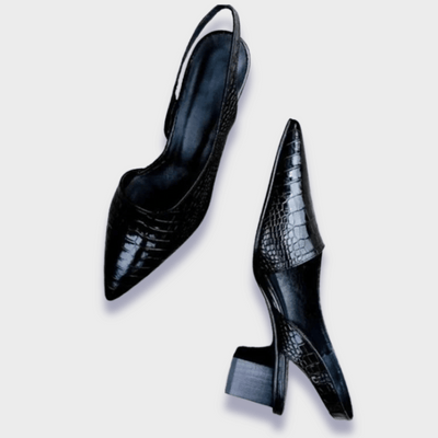 Heidi | Pump ortopediche in pelle sintetica premium