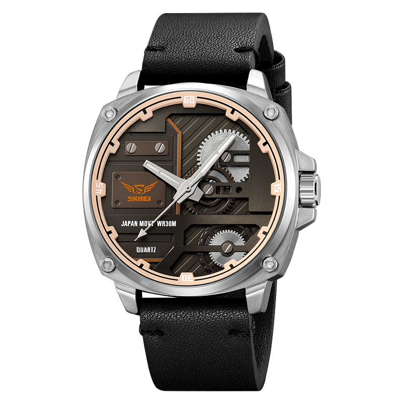 Orologio da Uomo in Pelle Quartz™ - Olsen & Olsen