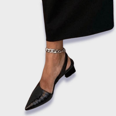 Heidi | Pump ortopediche in pelle sintetica premium