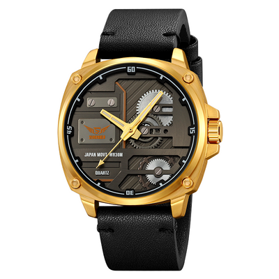 Orologio da Uomo in Pelle Quartz™ - Olsen & Olsen
