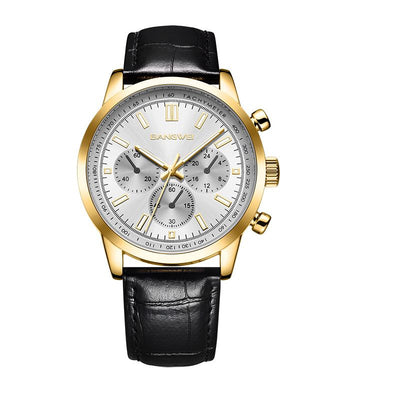 Orologio al Quarzo in Pelle Militare Sportivo Casual™ - Olsen & Olsen