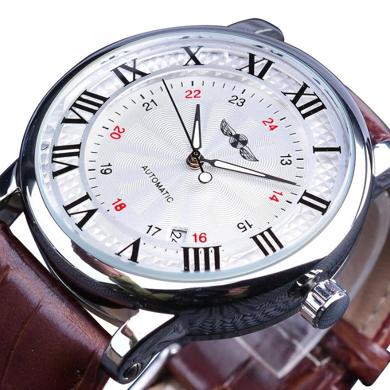 Orologio Automatico in Pelle di Lusso Completo™ - Olsen & Olsen