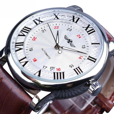 Orologio Automatico in Pelle di Lusso Completo™ - Olsen & Olsen