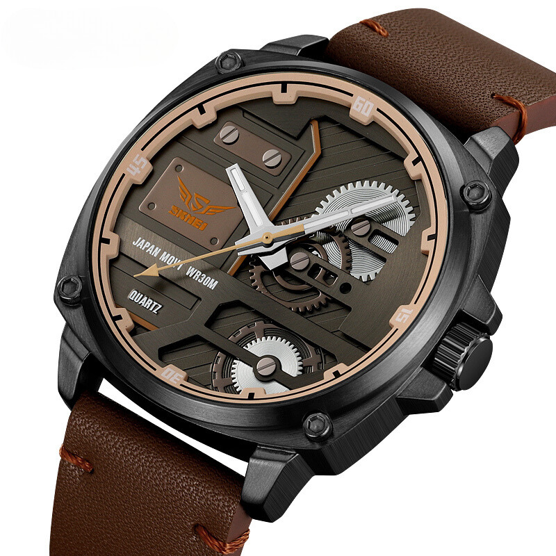 Orologio da Uomo in Pelle Quartz™ - Olsen & Olsen