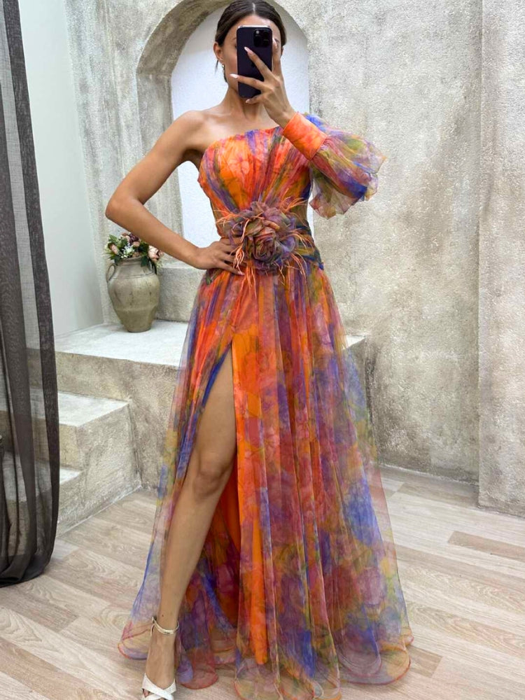 Kayla - Maxi abito floreale