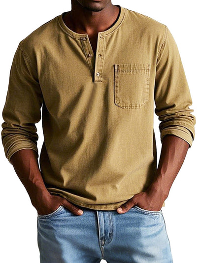 Thomas™ | Camicia vintage a maniche lunghe