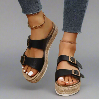 Elfriede | Sandali in pelle premium lucida