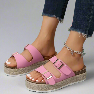 Elfriede | Sandali in pelle premium lucida