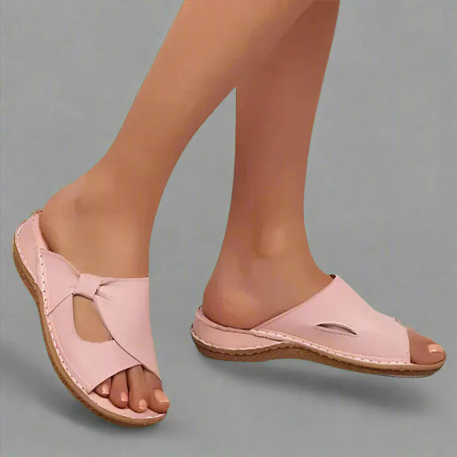 Yvonne | Sandali ortopedici in pelle premium