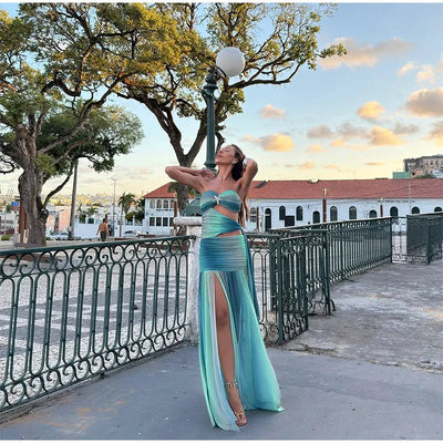 Jasmine - Elegante Abito Maxi