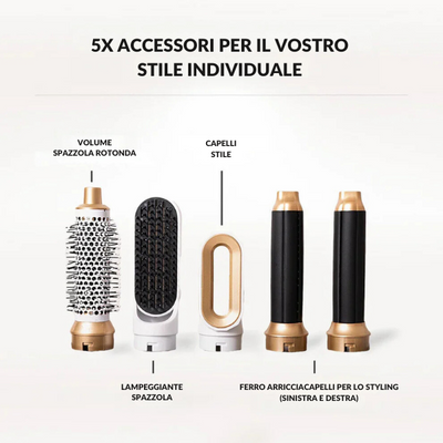 AirWrap Pro | Raddrizzatore 5 in 1