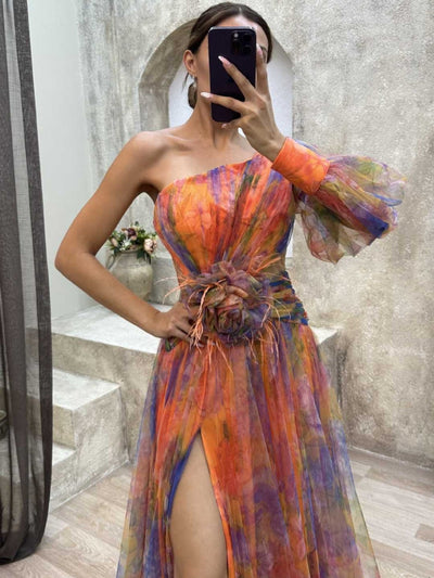 Kayla - Maxi abito floreale