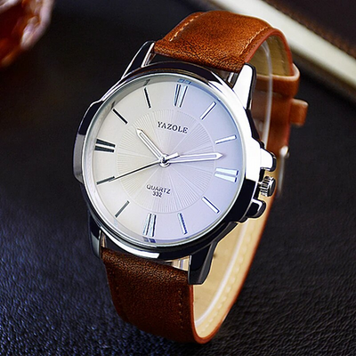 Orologio in Pelle di Vetro Blu Lussuoso™ - Olsen & Olsen