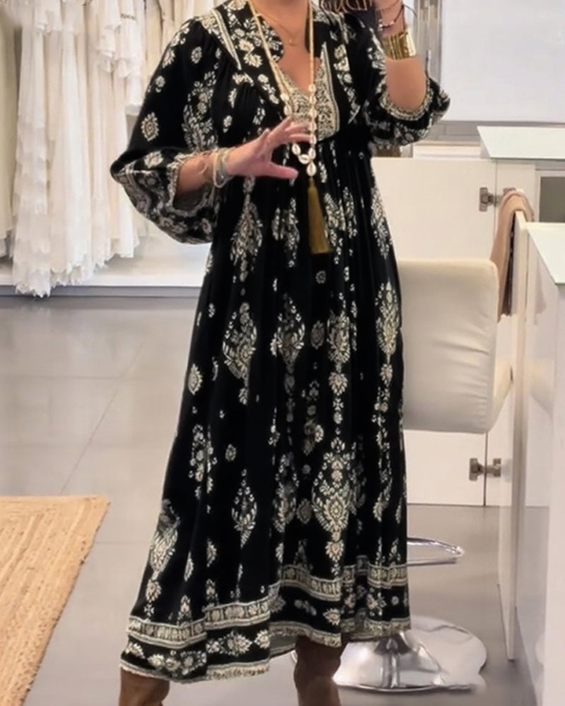 Jana - Abito casual stampato