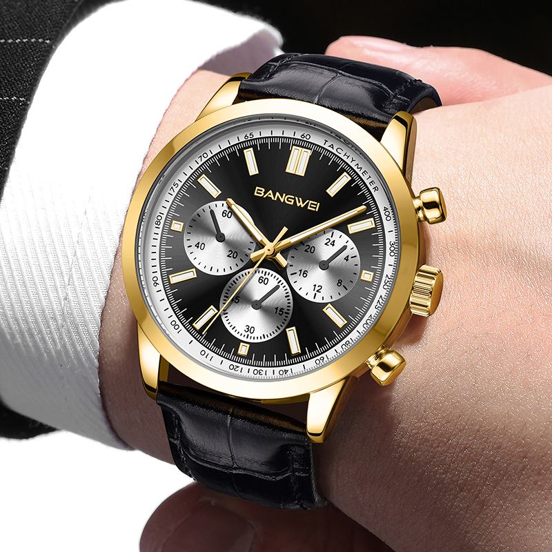 Orologio al Quarzo in Pelle Militare Sportivo Casual™ - Olsen & Olsen