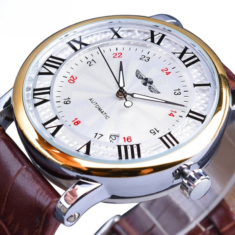 Orologio Automatico in Pelle di Lusso Completo™ - Olsen & Olsen