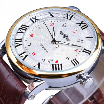 Orologio Automatico in Pelle di Lusso Completo™ - Olsen & Olsen