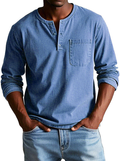 Thomas™ | Camicia vintage a maniche lunghe