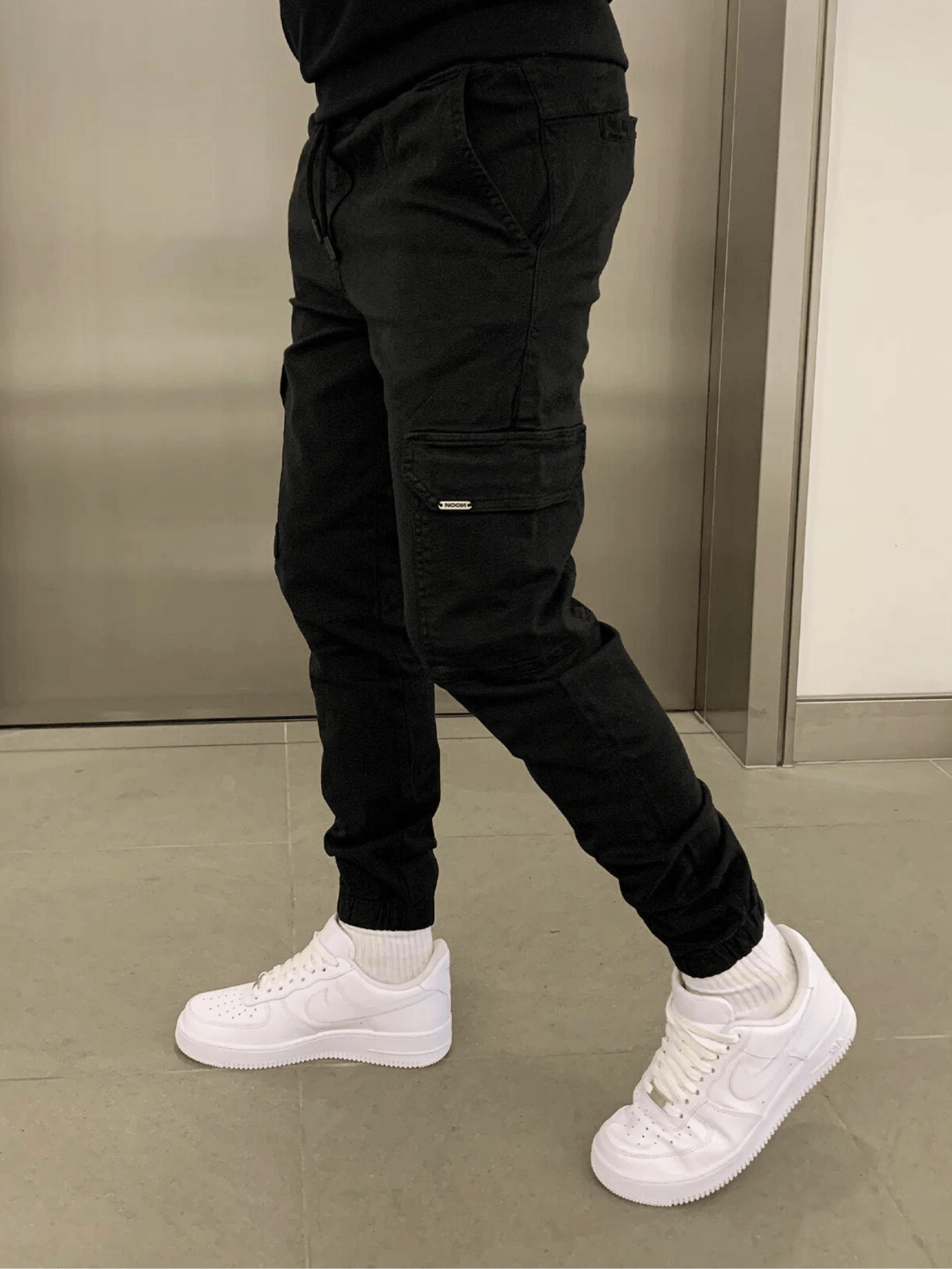 LALUNA - Jogger con vestibilità cargo