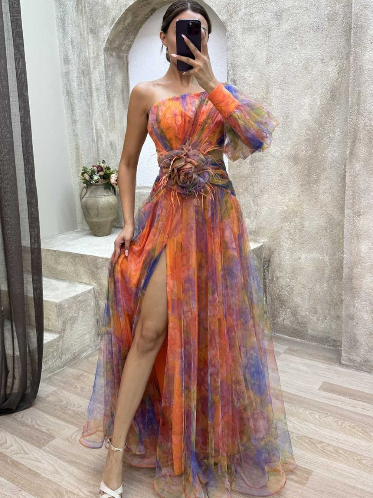 Kayla - Maxi abito floreale