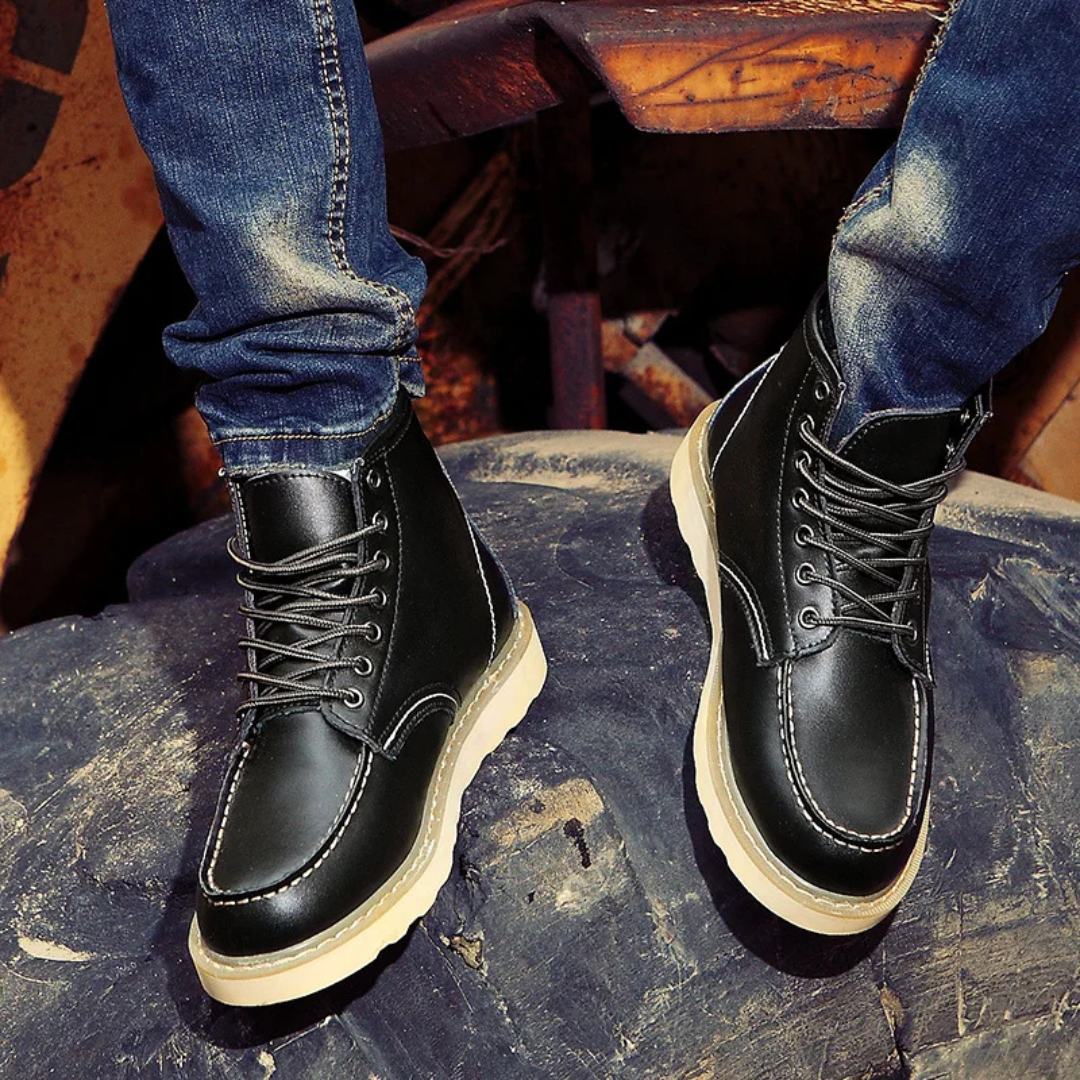 Cole™ | Stivali in pelle vintage