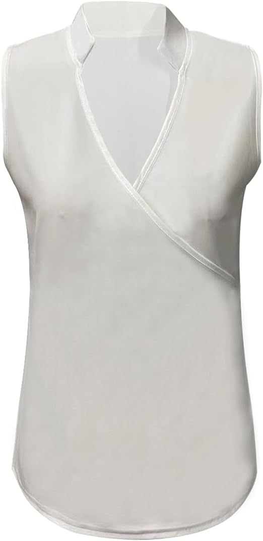Sarah | Elegante top senza maniche monocolore