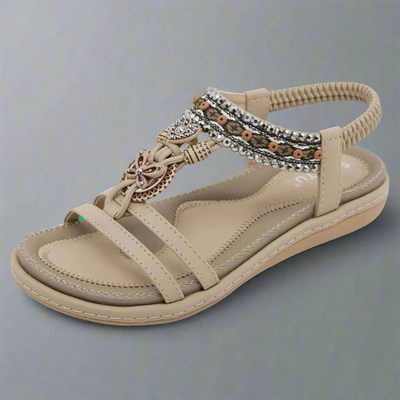 Felicitas | Sandali Boho fatti a mano in materiale premium