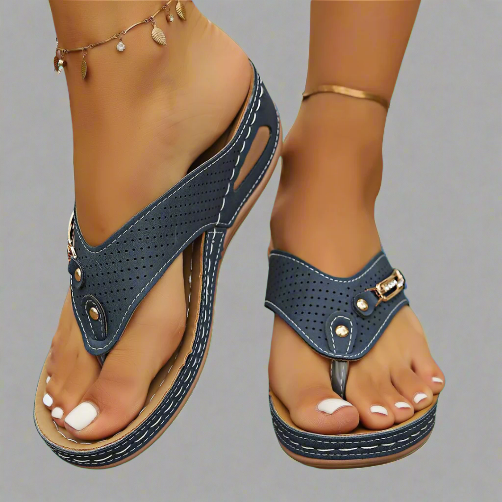 Mira | Sandali Retro per Donna con Supporto per l'Arco Plantare – Comodi e Stiloshi