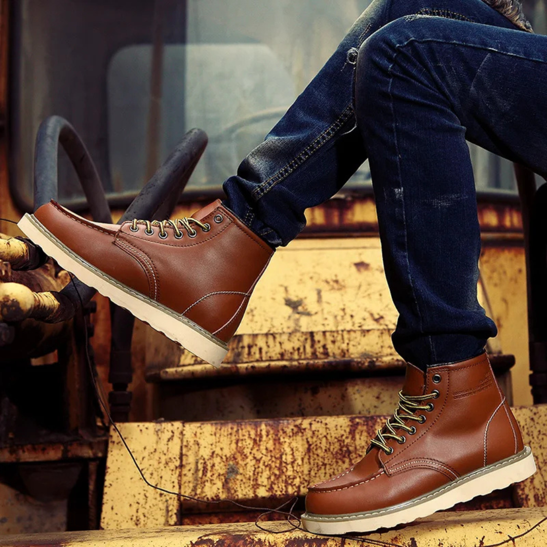 Cole™ | Stivali in pelle vintage