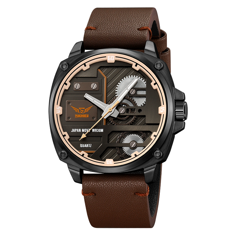 Orologio da Uomo in Pelle Quartz™ - Olsen & Olsen