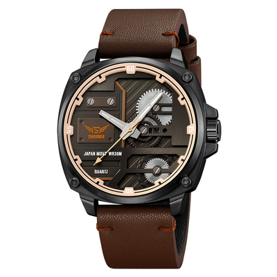 Orologio da Uomo in Pelle Quartz™ - Olsen & Olsen