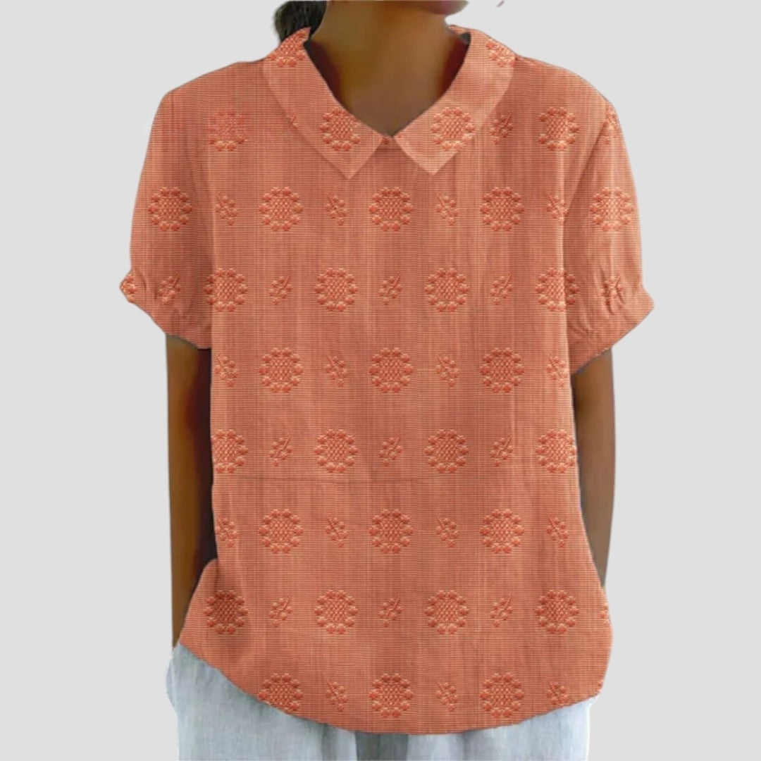 JESSICA™ | BLUSA CON COLLO