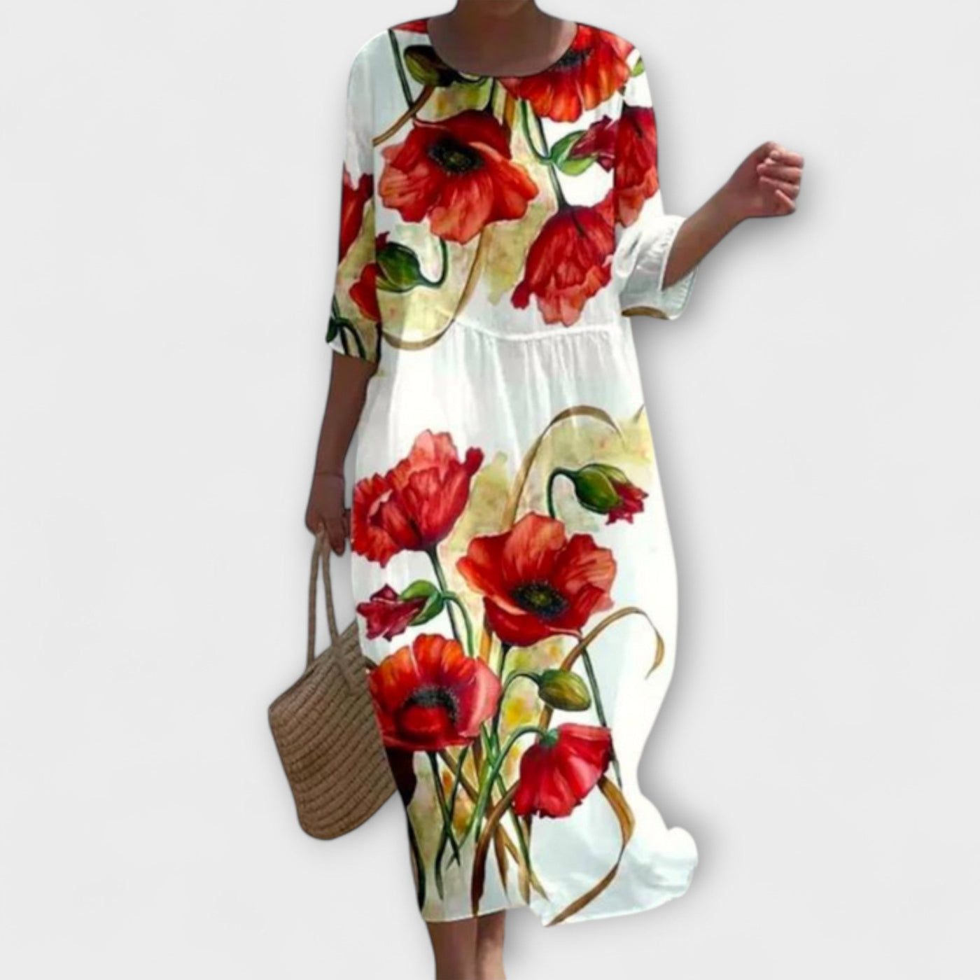 Miranda - Maxi abito floreale