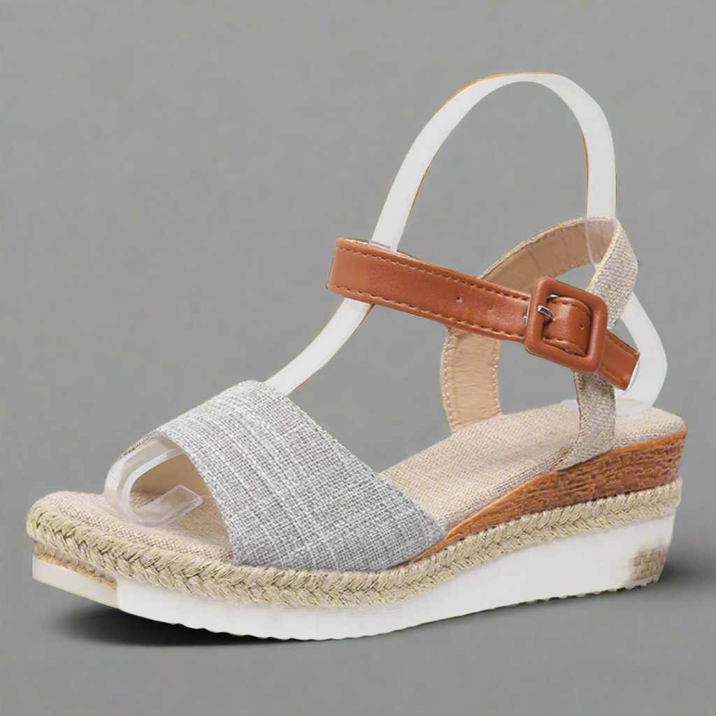 Almuth | Sandali con Zeppa Comodi per Donna – Look Estivo Elegante