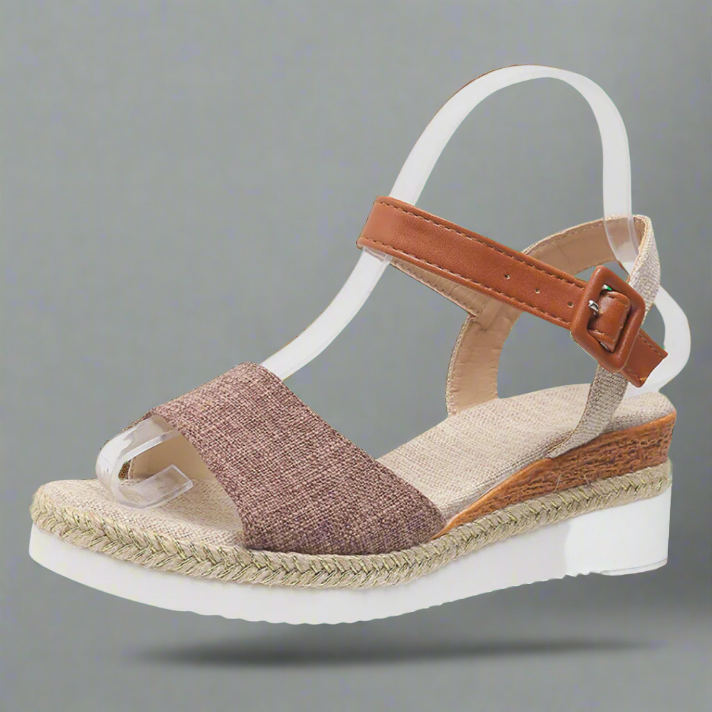 Almuth | Sandali con Zeppa Comodi per Donna – Look Estivo Elegante
